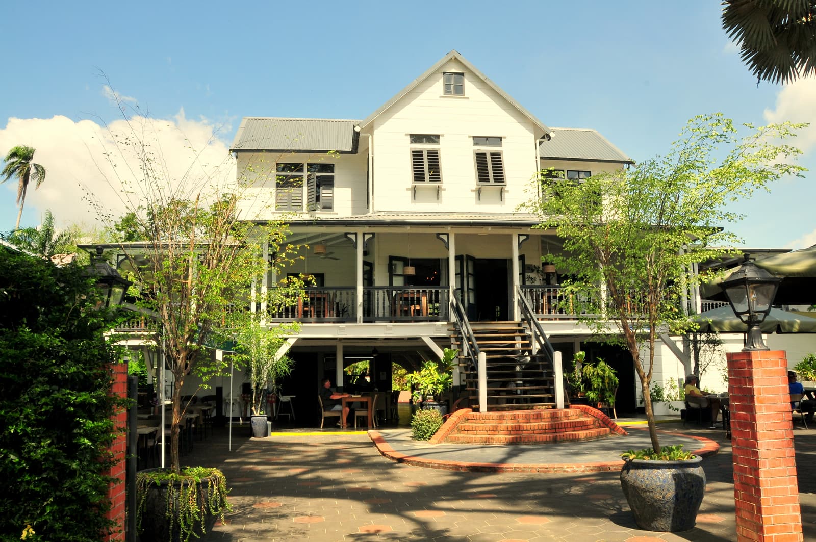 Une maison de plantation restaurée à Peperpot, dans le Commewijne